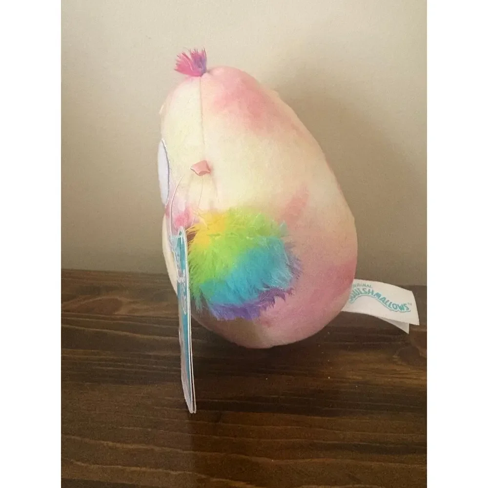 Squishmallows Official Kellytoys‎ Plush 5 Inch Carmella the Rainbow Cardinal NWT
